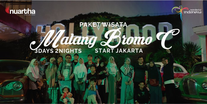 Malang Bromo dari Jakarta 3D2N C - Nuartha Tours and Travel - PT Moda Kreasindo goes to Dieng (13-15 September 2019) - Nuartha Tours and Travel